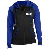 WOMEN'S EMBROIDERED DALLAS TEXAS HOODED JACKET