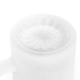 C4 FROSTED GLASS BEER MUG