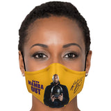 MAMBA OUT FACE MASK (Gold)
