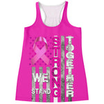 WOMEN'S WE STAND STRONG TOGETHER TANK TOP (Hot Pink)