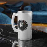 C4 FROSTED GLASS BEER MUG