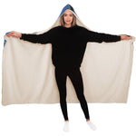 DOWNTOWN DALLAS HOODED BLANKET