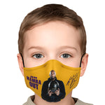 MAMBA OUT FACE MASK (Gold)
