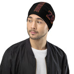 STONE 28 ALL OVER PRINT BEANIE (Black)