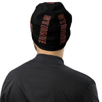 STONE 28 ALL OVER PRINT BEANIE (Black)
