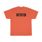 MOTIVATION T-SHIRT (Black Print)