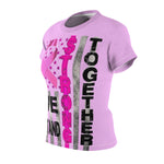 WE STAND STRONG TOGETHER T-SHIRT (Soft Pink / Black Print)