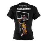 WOMEN'S MAMBA MENTALITY T-Shirt - LARGE BACK DESIGN (Black)