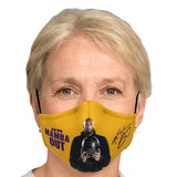 MAMBA OUT FACE MASK (Gold)