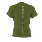 MY MOM MY HEART T-SHIRT (Military Green / White)