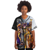 THE BLACK MAMBA BASEBALL JERSEY (BLACK STRIPES)