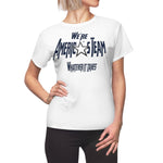 WHATEVER IT TAKES T-SHIRT (White/ Navy Blue)