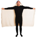 DOWNTOWN DALLAS HOODED BLANKET