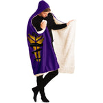 MAMBA MENTALITY HOODED BLANKET (Purple)