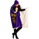 MAMBA MENTALITY HOODED BLANKET (Purple)