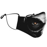 RED EYES FACE MASK