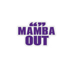 MAMBA OUT STICKER (Purple)
