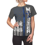 WOMEN'S BLUE LIVES MATTER (Dark Gray)