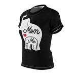 MOM & ME ELEPHANT T-SHIRT (Black / White)