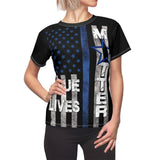 WOMEN'S BLUE LIVES MATTER (Black)