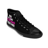 MEN'S WE STAND STRONG TOGETHER HIGH TOPS (Black)