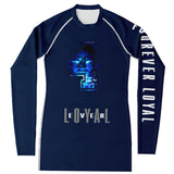 WOMEN'S FOUREVER LOYAL RASH GUARD (Navy)