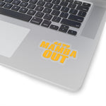 MAMBA OUT STICKER (Gold)