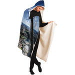 DOWNTOWN DALLAS HOODED BLANKET