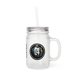 C4 FROSTED MASON JAR