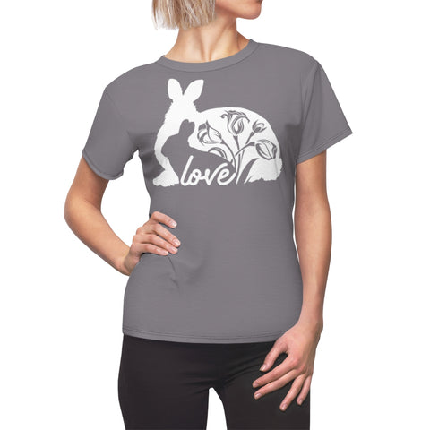 MOTHER BUNNY T-SHIRT (Gray / White)