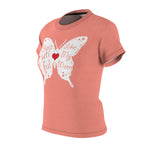 BEAUTIFUL LIKE MY MOM T-SHIRT (Salmon / White)