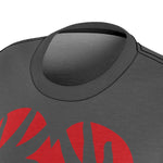 MY HEART MY MOM T-SHIRT (Dark Gray / Red)
