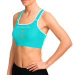 THE PERFECT PEACH SPORTS BRA (Turquoise)