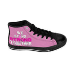 WE STAND STRONG TOGETHER SNEAKERS (Soft Pink / White)
