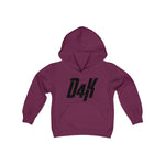 D4K YOUTH HOODIE (Black Print)