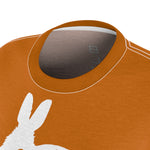 MOTHER BUNNY T-SHIRT (Burnt Orange / White)