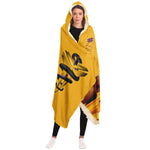MAMBA MENTALITY HOODED BLANKET (Gold)
