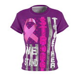 WE STAND STRONG TOGETHER T-SHIRT (Purple)
