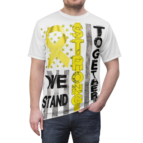 MEN'S WE STAND STRONG TOGETHER T-Shirt (White)