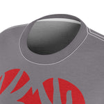 MY HEART MY MOM T-SHIRT (Gray / Red)