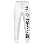STAY MOTIVATED JOGGING PANTS (White)