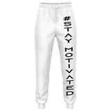 STAY MOTIVATED JOGGING PANTS (White)