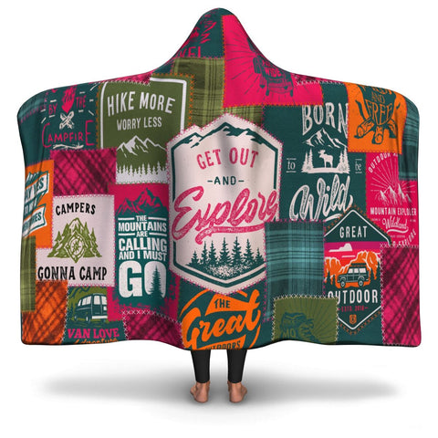 CAMPING HOODED BLANKET - VERSION 2