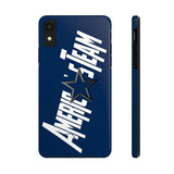 AMERICA'S TEAM PHONE CASE (Navy / White)