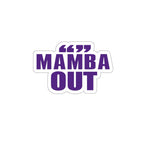 MAMBA OUT STICKER (Purple)