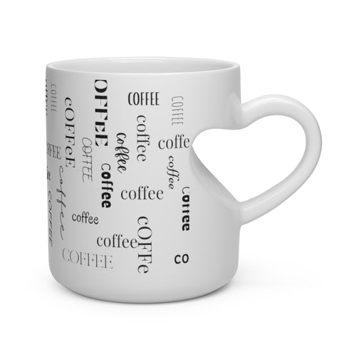 Heart "Coffee" Mug