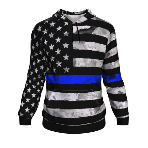 BLUE LINE HOODIE