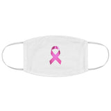 PINK RIBBON FACE MASK (White)