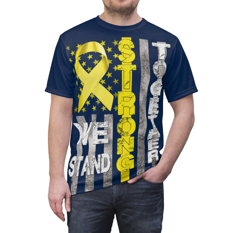 MEN'S WE STAND STRONG TOGETHER T-Shirt (Navy)