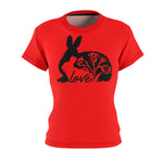 MOTHER BUNNY T-SHIRT (Red / Black)